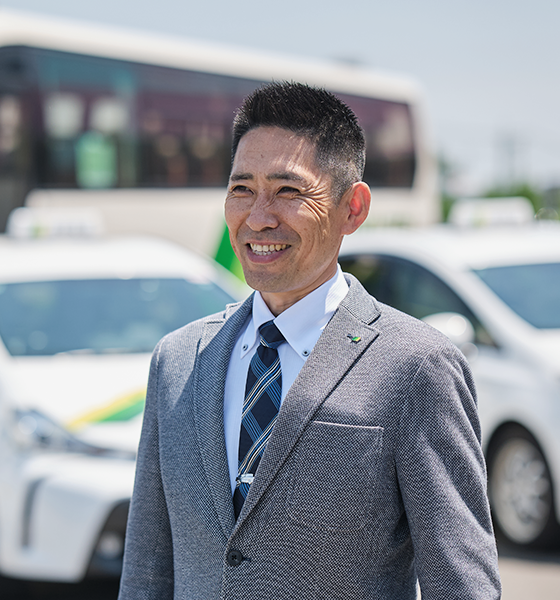谷渕支店長 インタビュー風景2